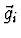 $\vec{g}_i$