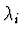 $\lambda_i$